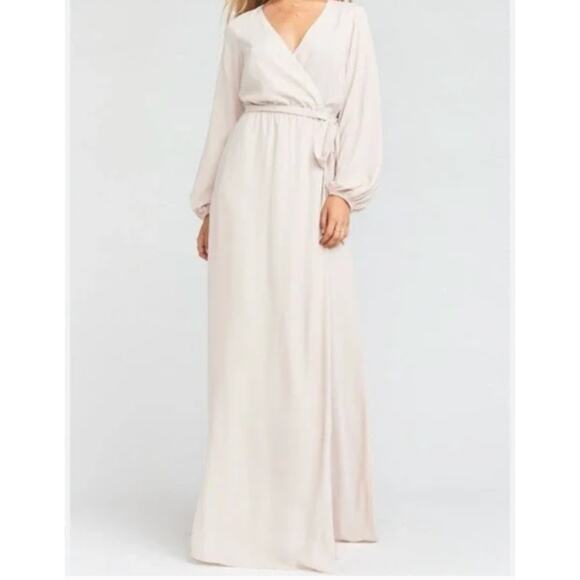 Show Me Your Mumu Lady Long Sleeve Wrap Dress NWOT - Picture 1 of 8